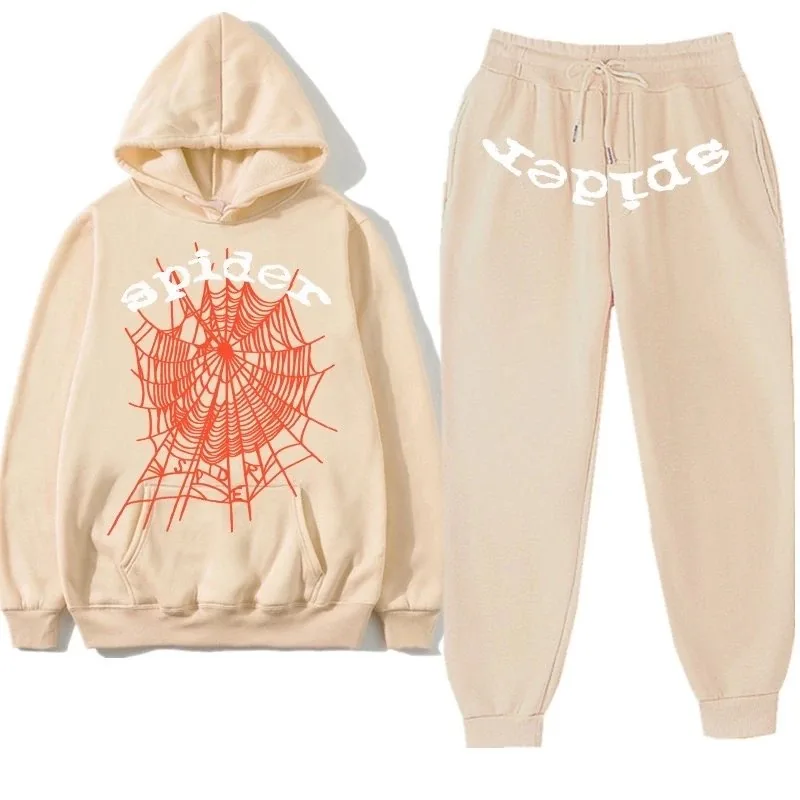 Sp5der Print Hoodie Set — Photo 14