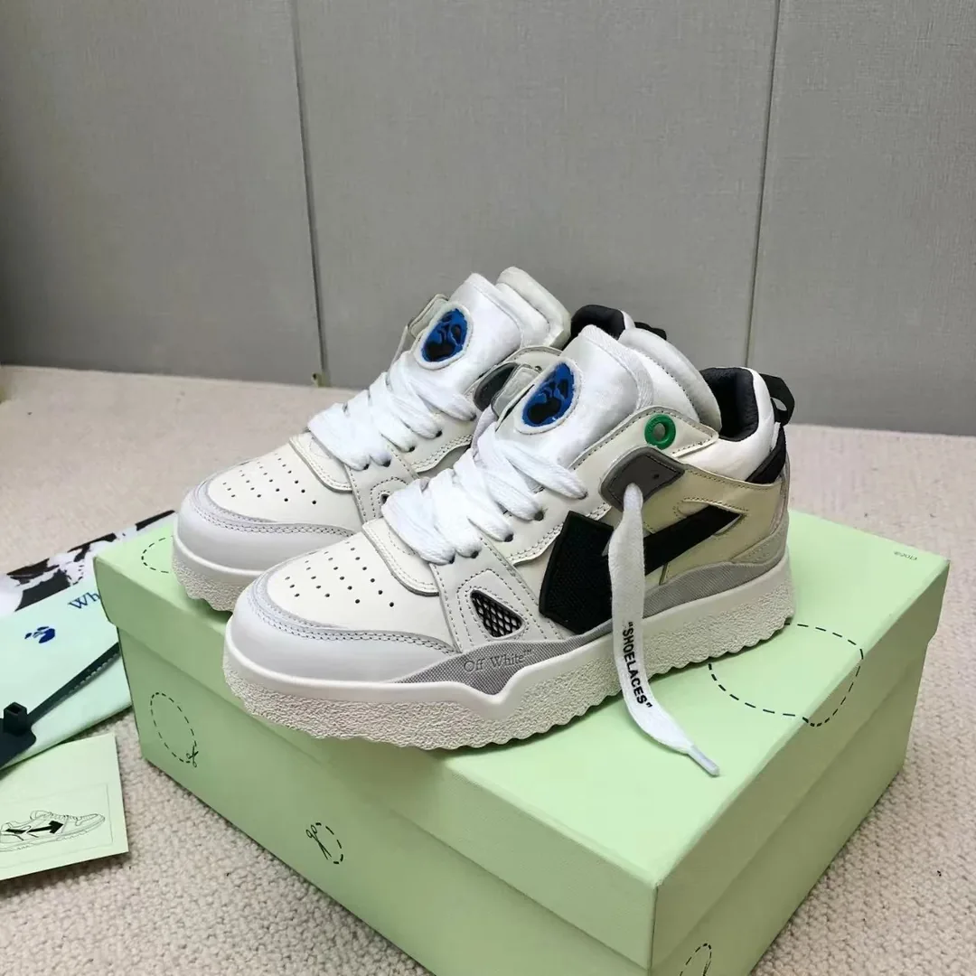 Off-White Odsy-1000 Full-Grain Leather Sneakers — photo 8