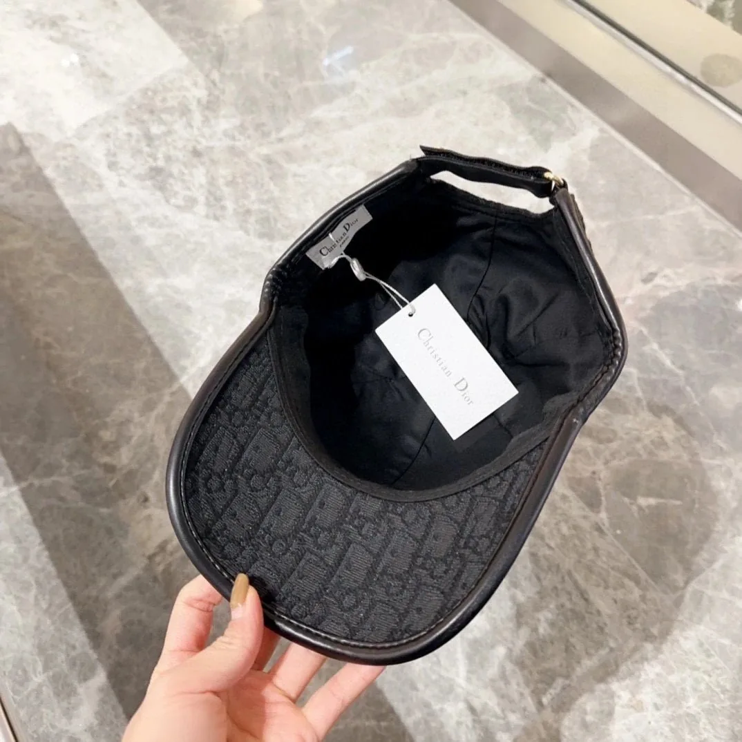 Dior Oblique Jacquard Baseball Cap — Photo 11