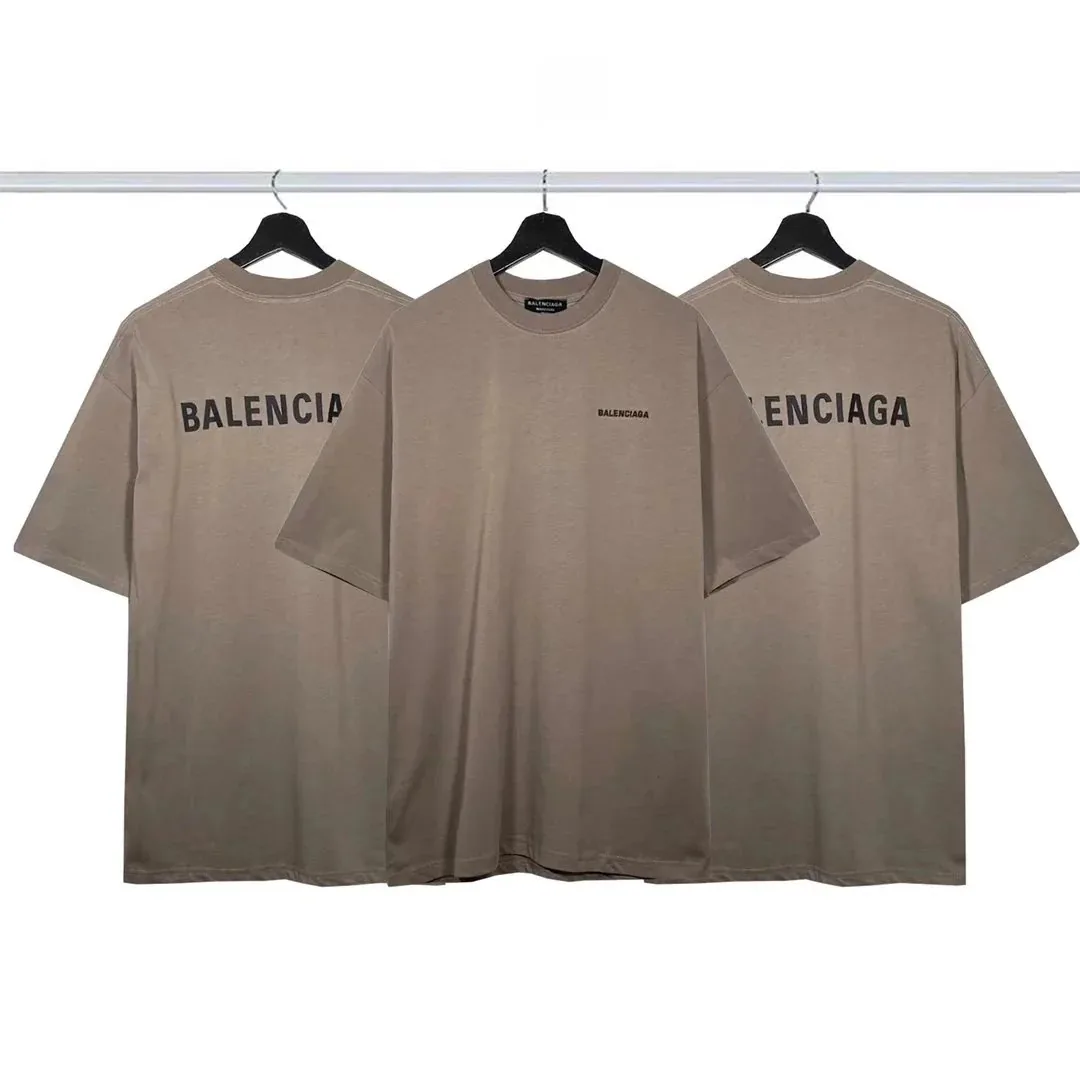 Balenciaga Split Logo Print T-Shirt Collection — QC