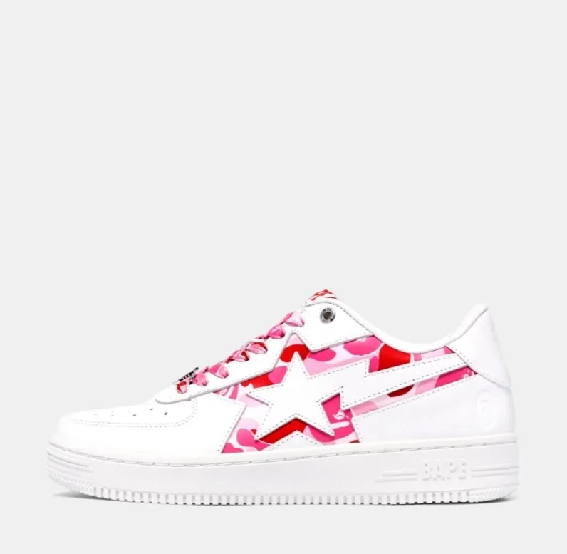 Bape Sta ABC Camo Cutout Sneakers — QC