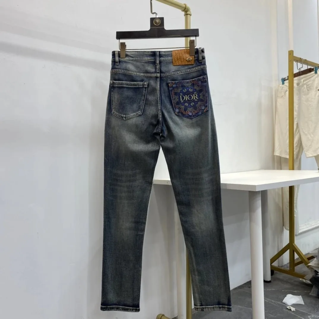 Slim Denim Jeans — Photo 9