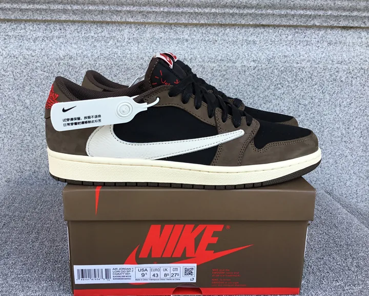 Jordan 1 Low Street Top Sneakers — photo 4