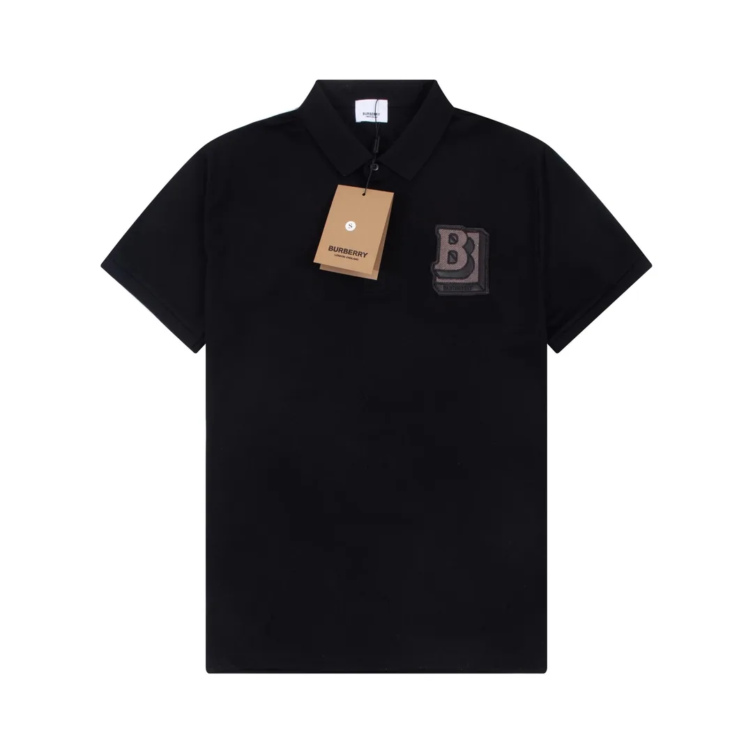 Grey Flocked Logo Polo Shirt