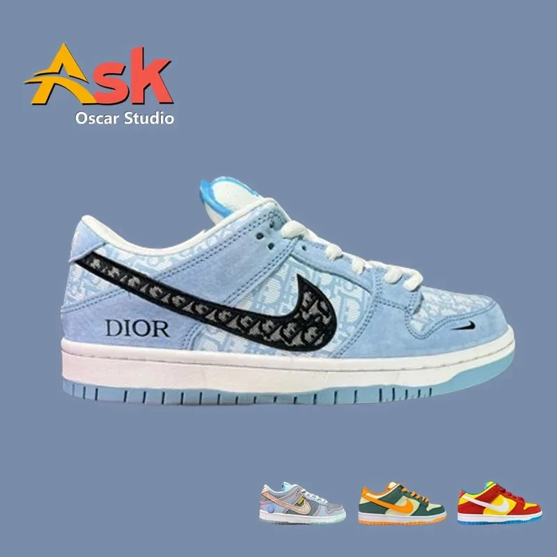 Nike SB Dunk Low Lace-Up Running Shoes