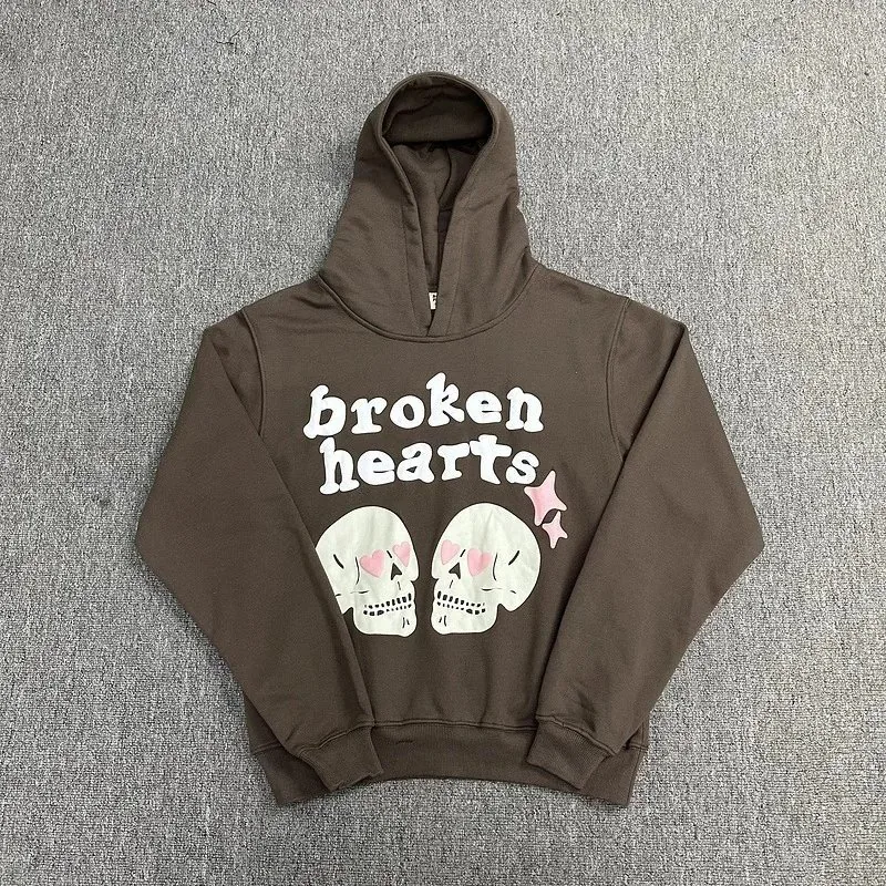 Foam Print Hooded Hoodie Set — Photo 6