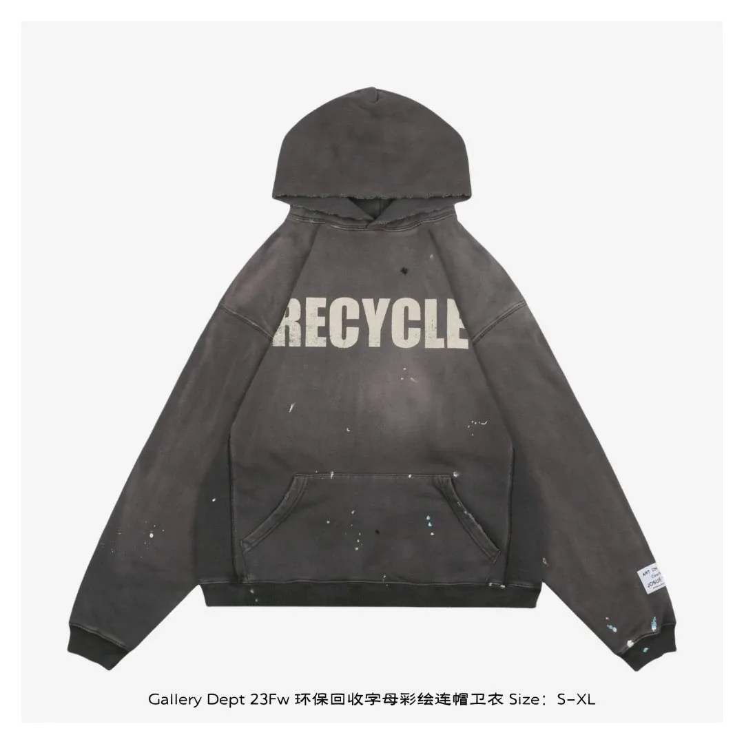 Cotton Pullover Hoodie — Photo 6
