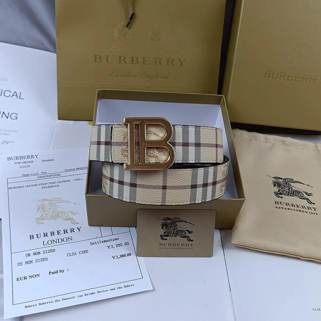 Burberry Leather Belt — Photo 6