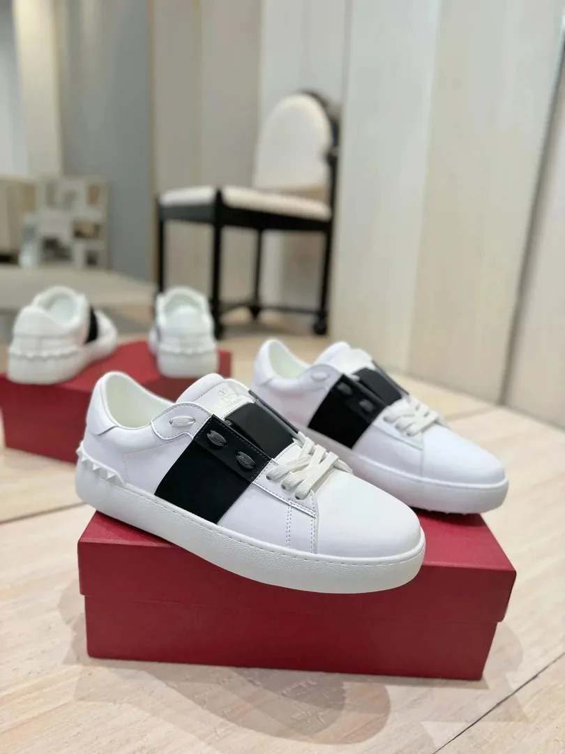 Valentino Open Sneaker Disco Red Sneakers — QC