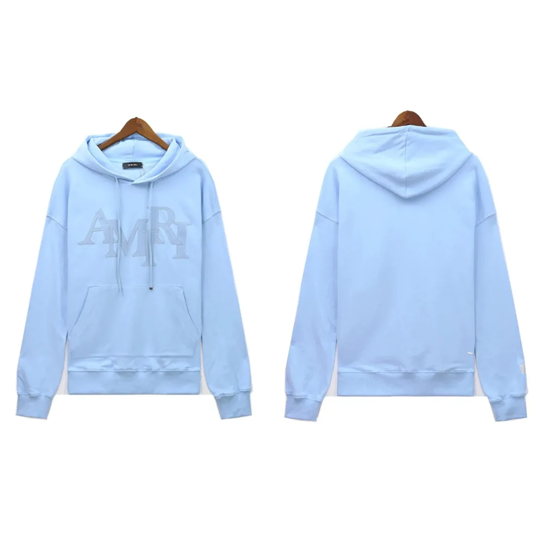 Letter Embroidered Hooded Sweatshirt — Photo 12
