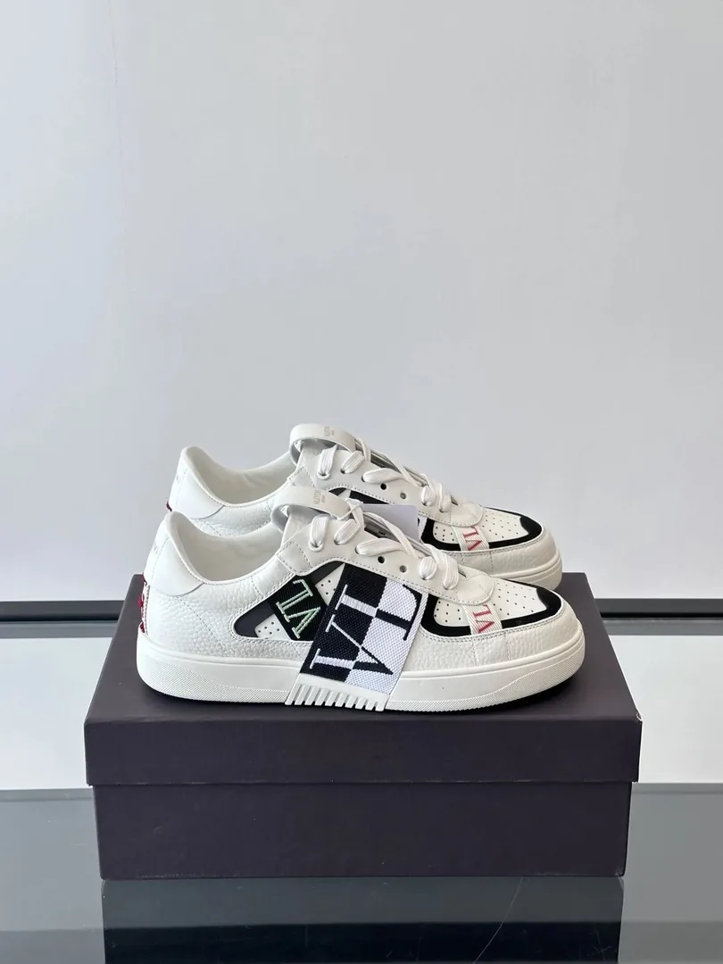 Valentino VL7N Grey Leather Loafers — Photo 10