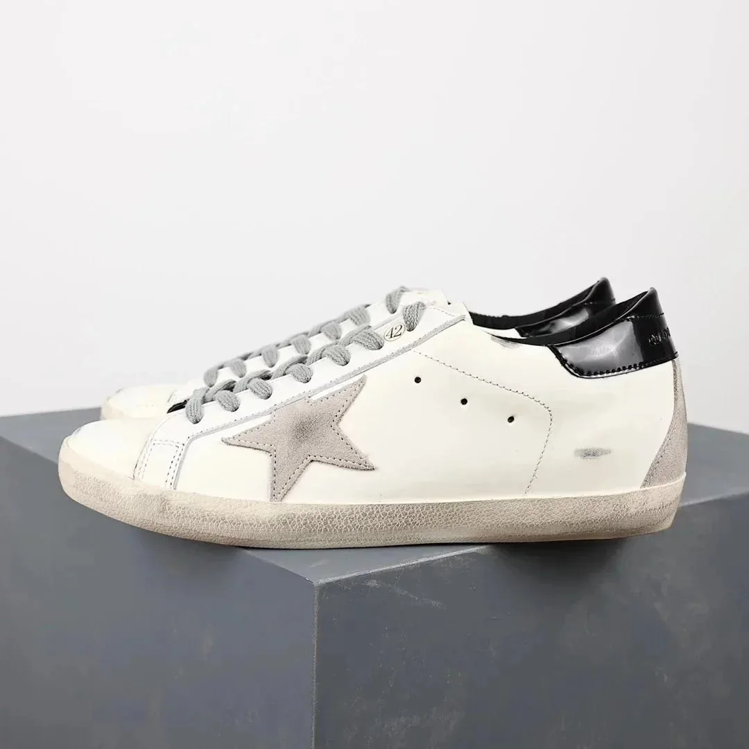 Golden Goose Super-Star Distressed Sneakers — Photo 5