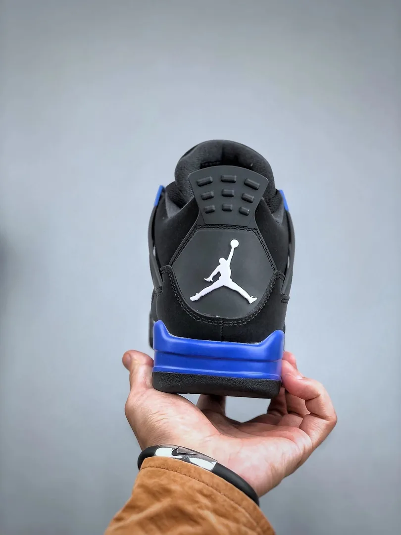 Air Jordan 4 Black Military Blue — photo 7