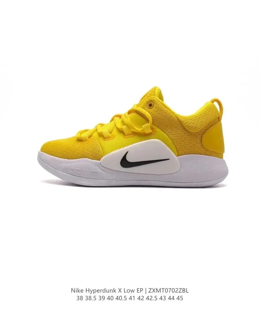 Nike Hyperdunk X Low Yellow Sneakers