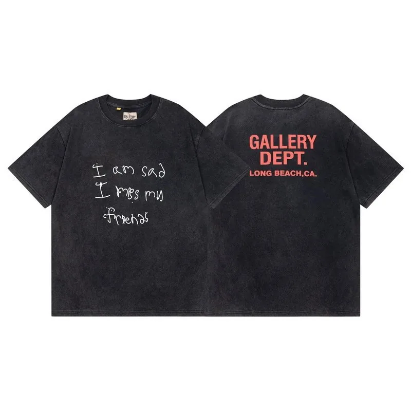 Gallery Dept Washed Skull Print T-Shirt — Photo 14