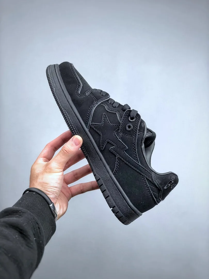 Bape Sta Bapesta Blue Black Low — Photo 3
