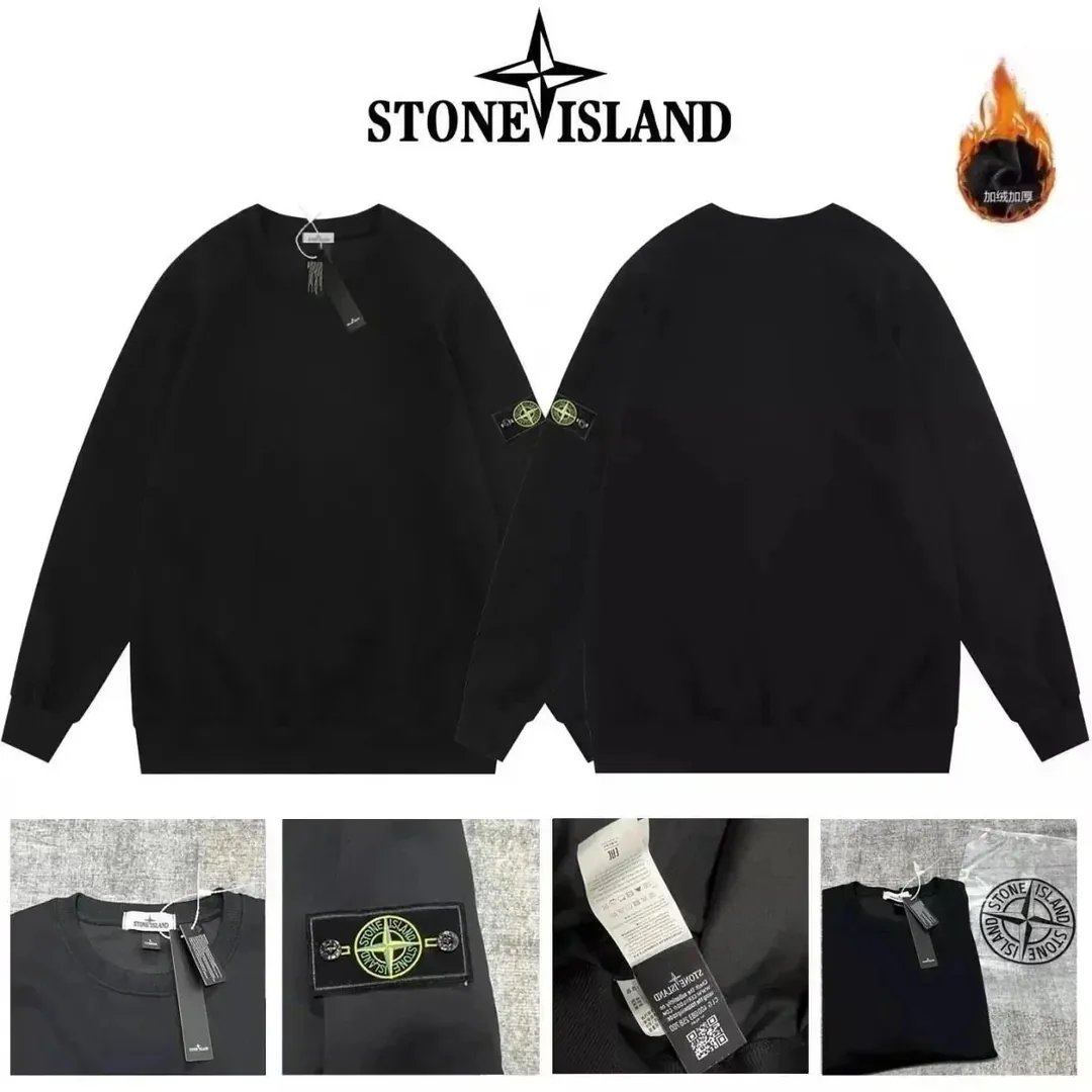 Stone Island Compass Logo Sweatshirt Collection — Photo 3