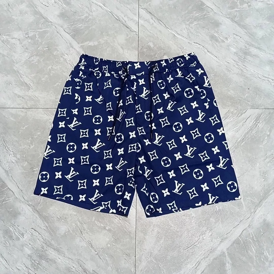 Louis Vuitton LV Patch Shorts Black — QC