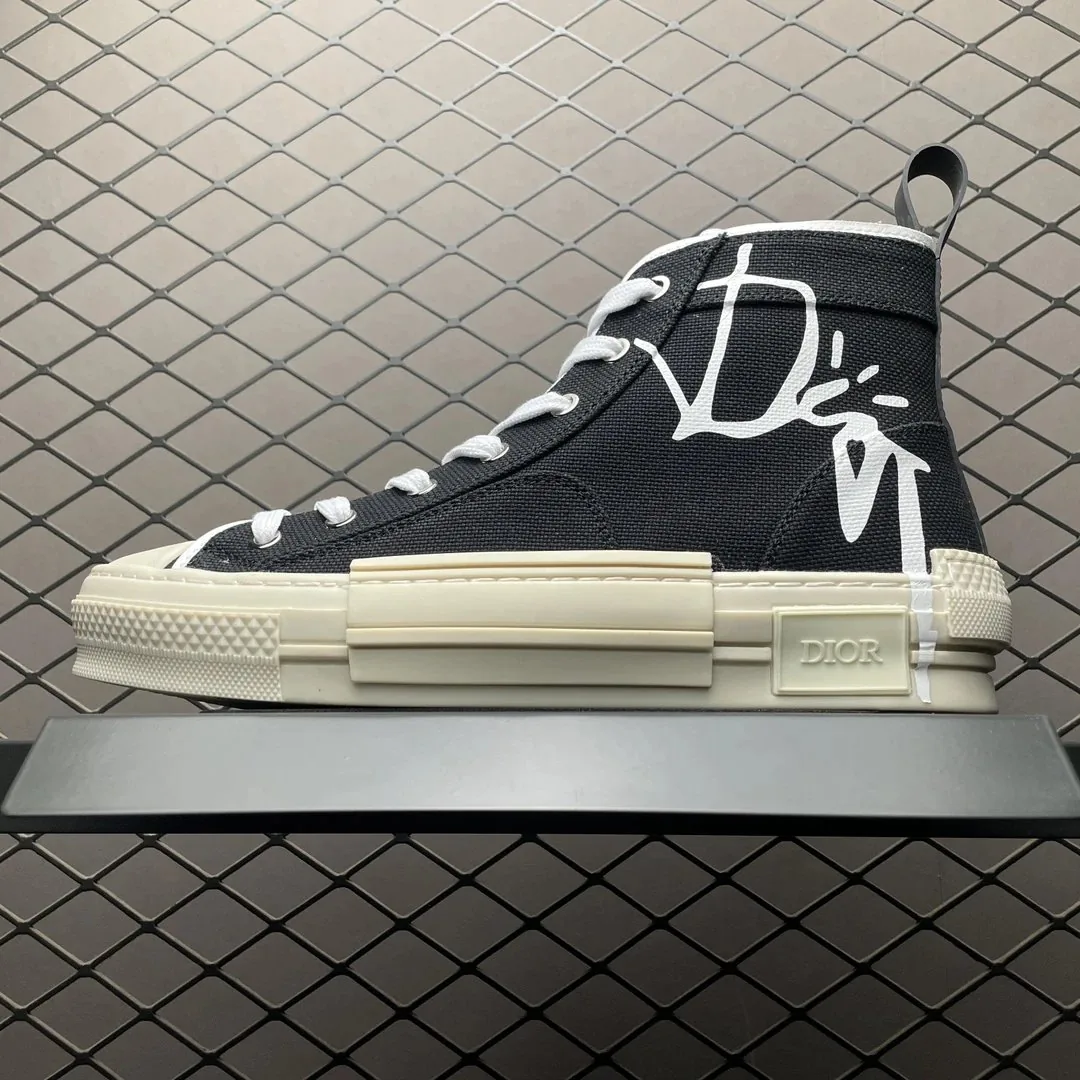 Dior B23 White B-23 Low-Top Sneakers — QC