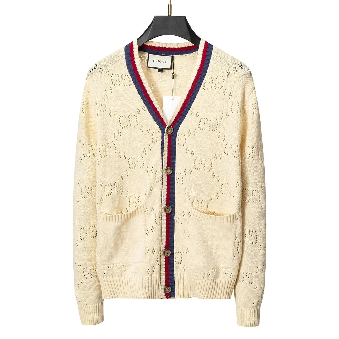 Embroidered Colorblock Cardigan Jacket — Photo 8