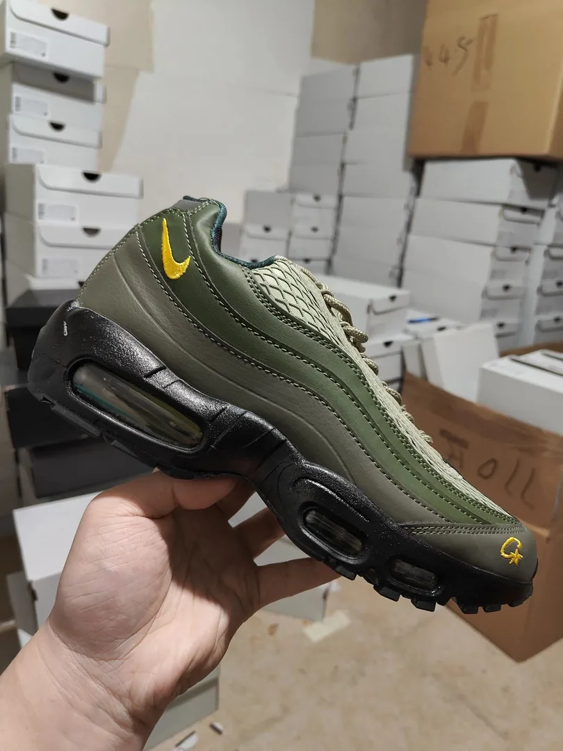 Corteiz X Nike Air Max 95 Olive Green — QC