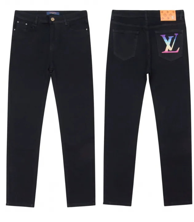 Print Denim Jeans — QC