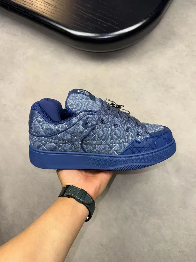 Dior Blue Puffy Chunky Sneakers — photo 5