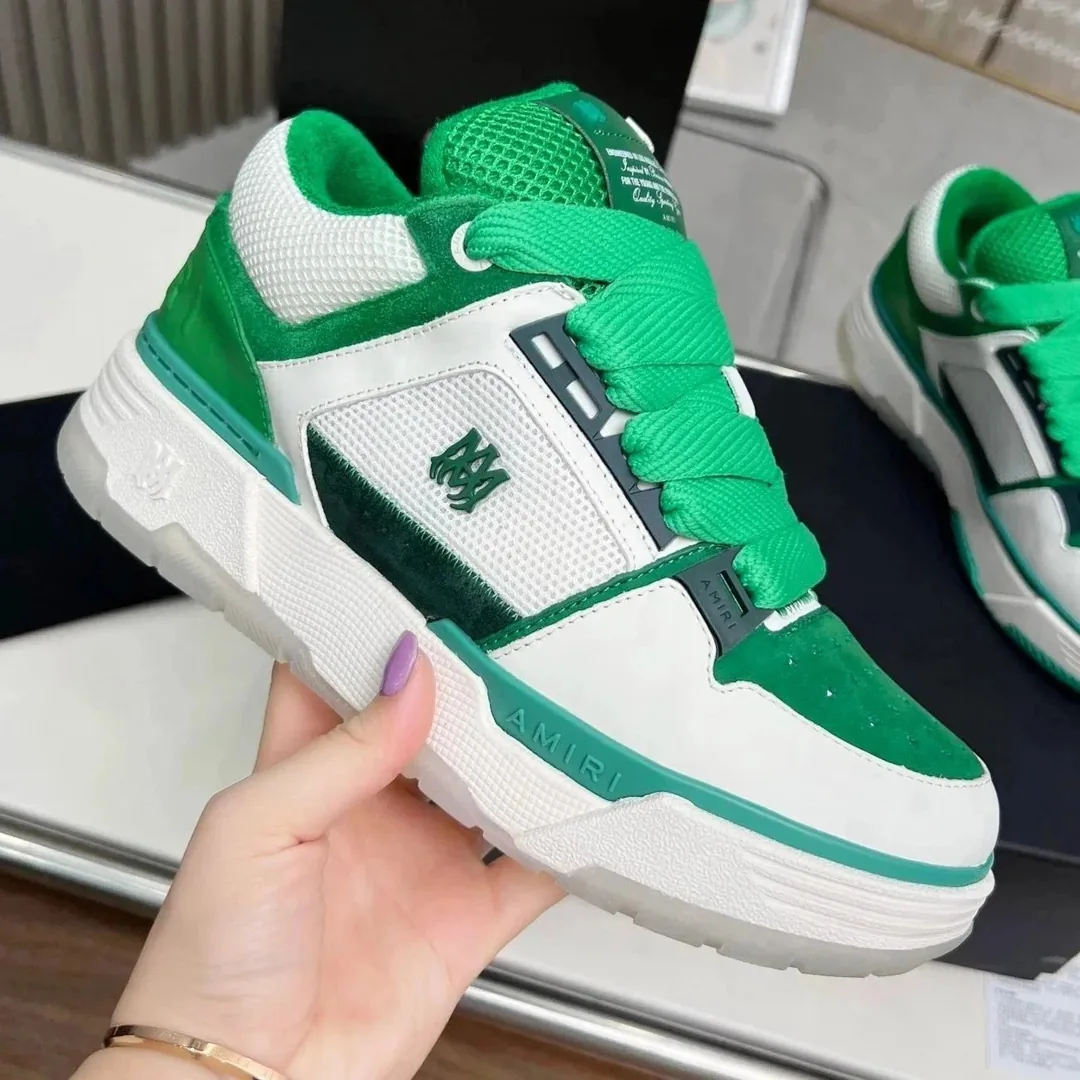 Amiri MA-1 Blue White Skate Shoes — QC