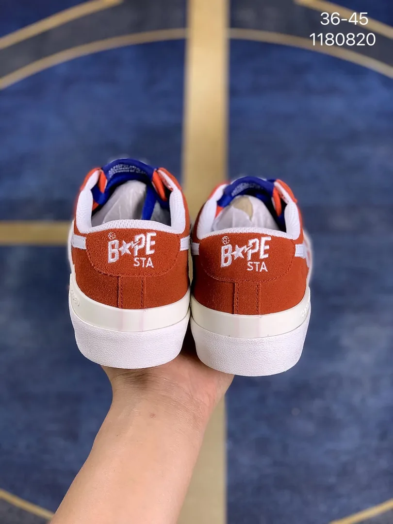 Bape Sta Green Suede Low-Tops — Photo 8