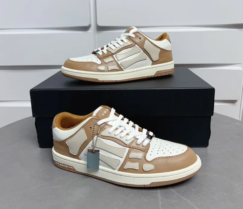 Amiri Skel-Top Low Skeleton Sneakers — photo 10