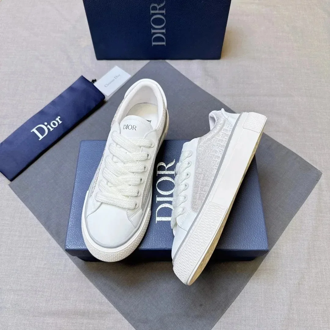 Dior B23 Navy Low-Top Trainers — photo 7