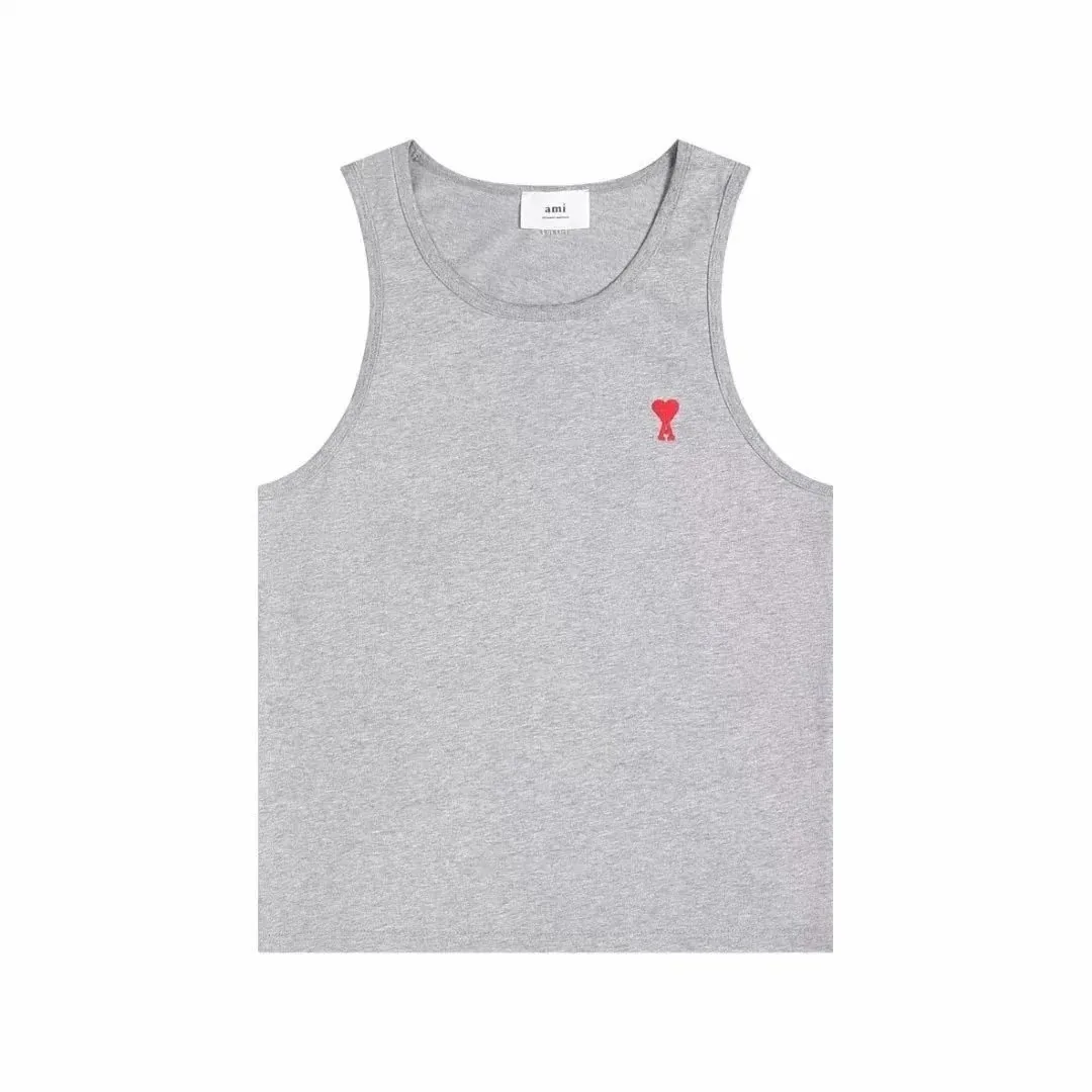 Ami Paris Heart Logo Tank Top Collection — Photo 5