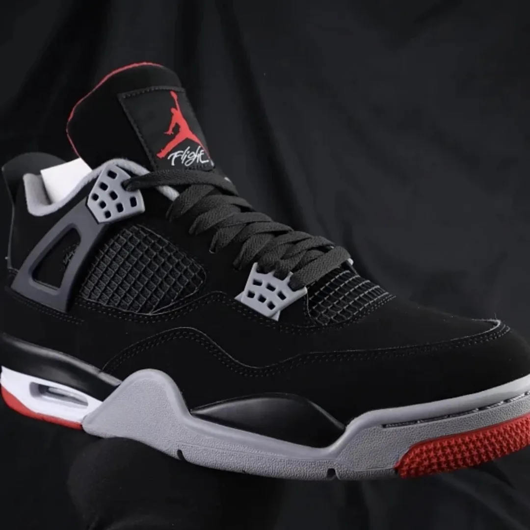 Jordan 4 Grey Basic Trainers — QC