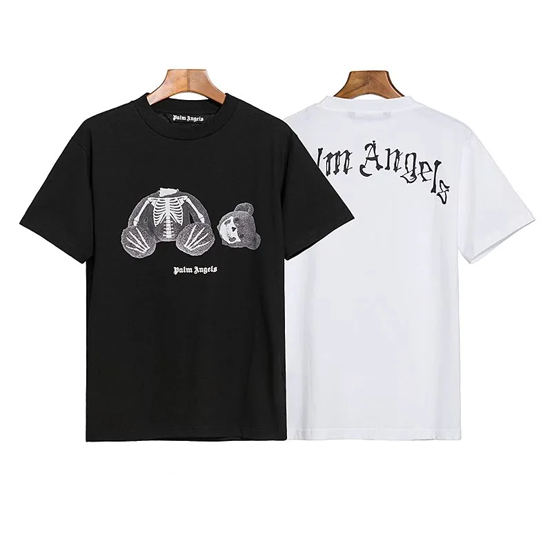 Palm Angels Brown Broken Bear T-Shirt