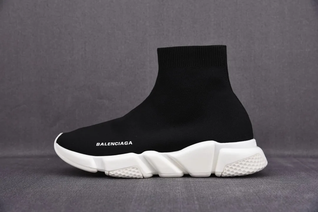 Balenciaga Speed Trainer Runner Black Sock Shoes — photo 2