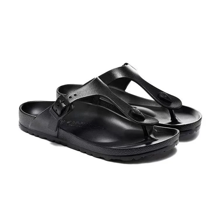 Birkenstock EVA Double-Buckle Slides — QC