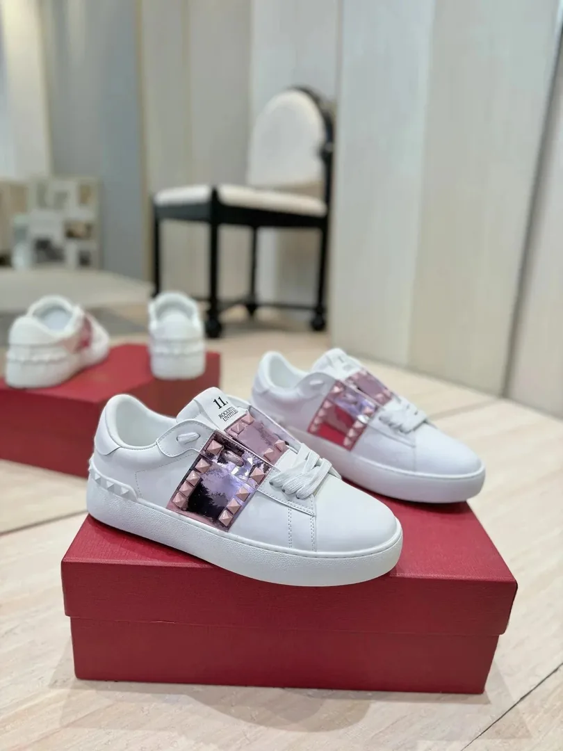 Valentino Open Sneaker Disco Red Sneakers — QC