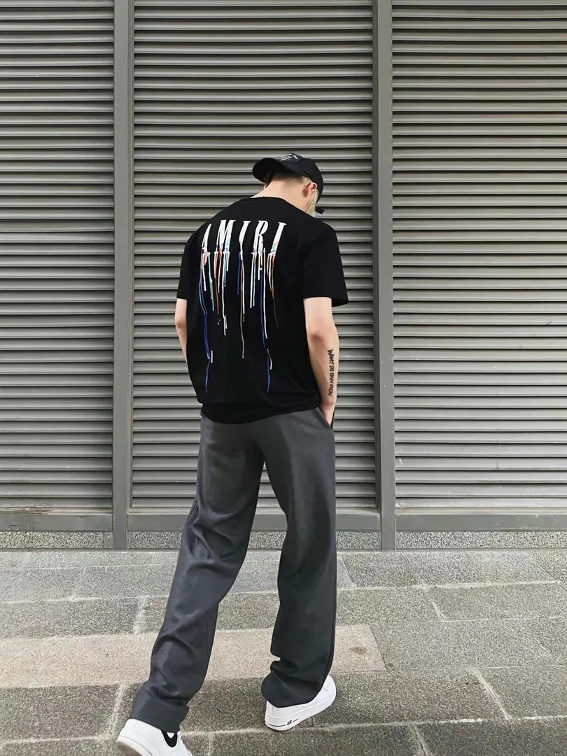 Amiri Iridescent Letter Print T-Shirt — Photo 6