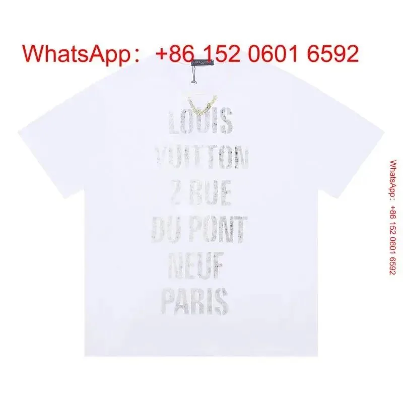 Louis Vuitton Slogan Print T-Shirt Collection — photo 3