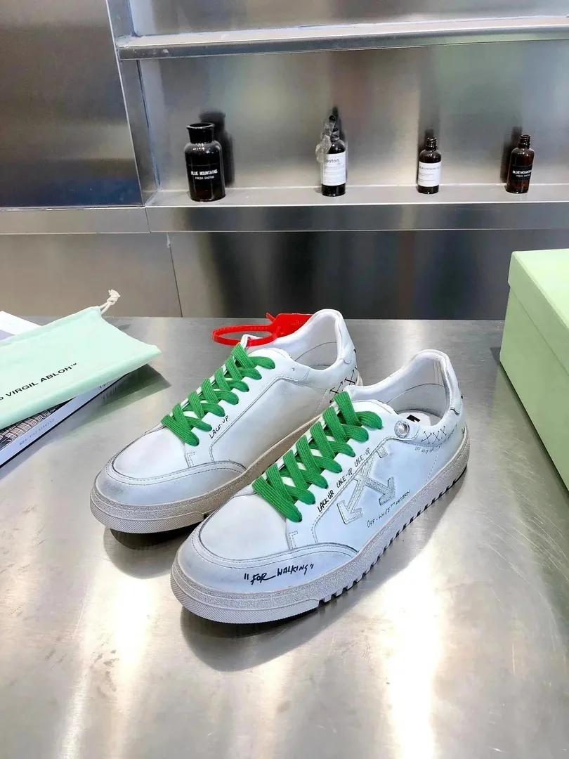 Off-White Vulc Low Lace-Up Skate Shoes — Photo 14