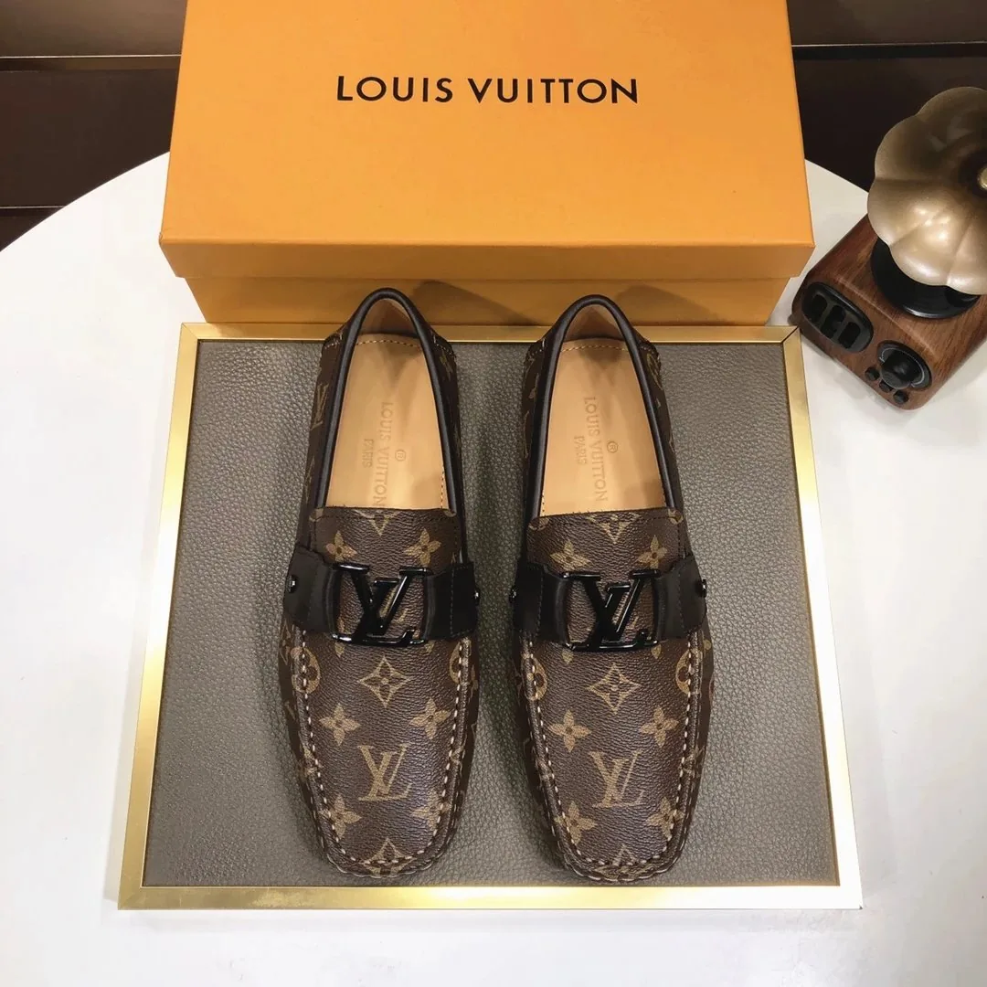 Louis Vuitton Major Loafer Leather Driving Loafers — QC