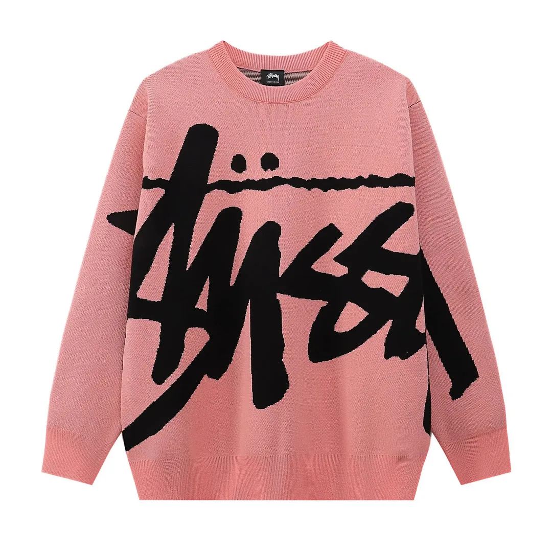 Stussy Arc Logo Cotton Knit Sweater — photo 2