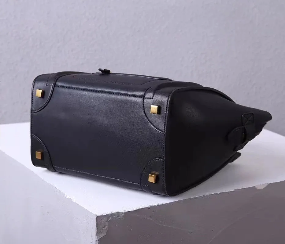Celine Mini Luggage Black Smooth Leather — photo 4