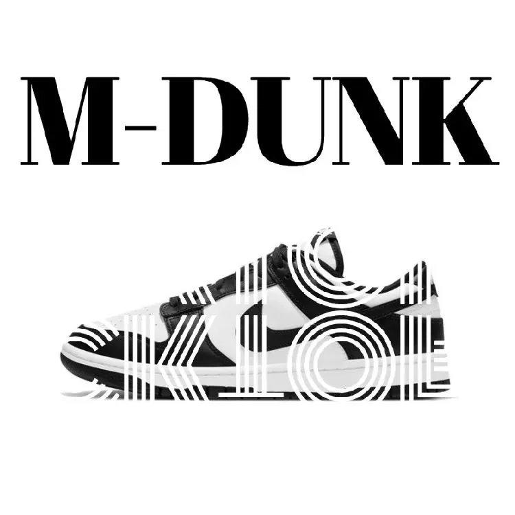 Nike Dunk Low Lace-Up Running Shoes — photo 12