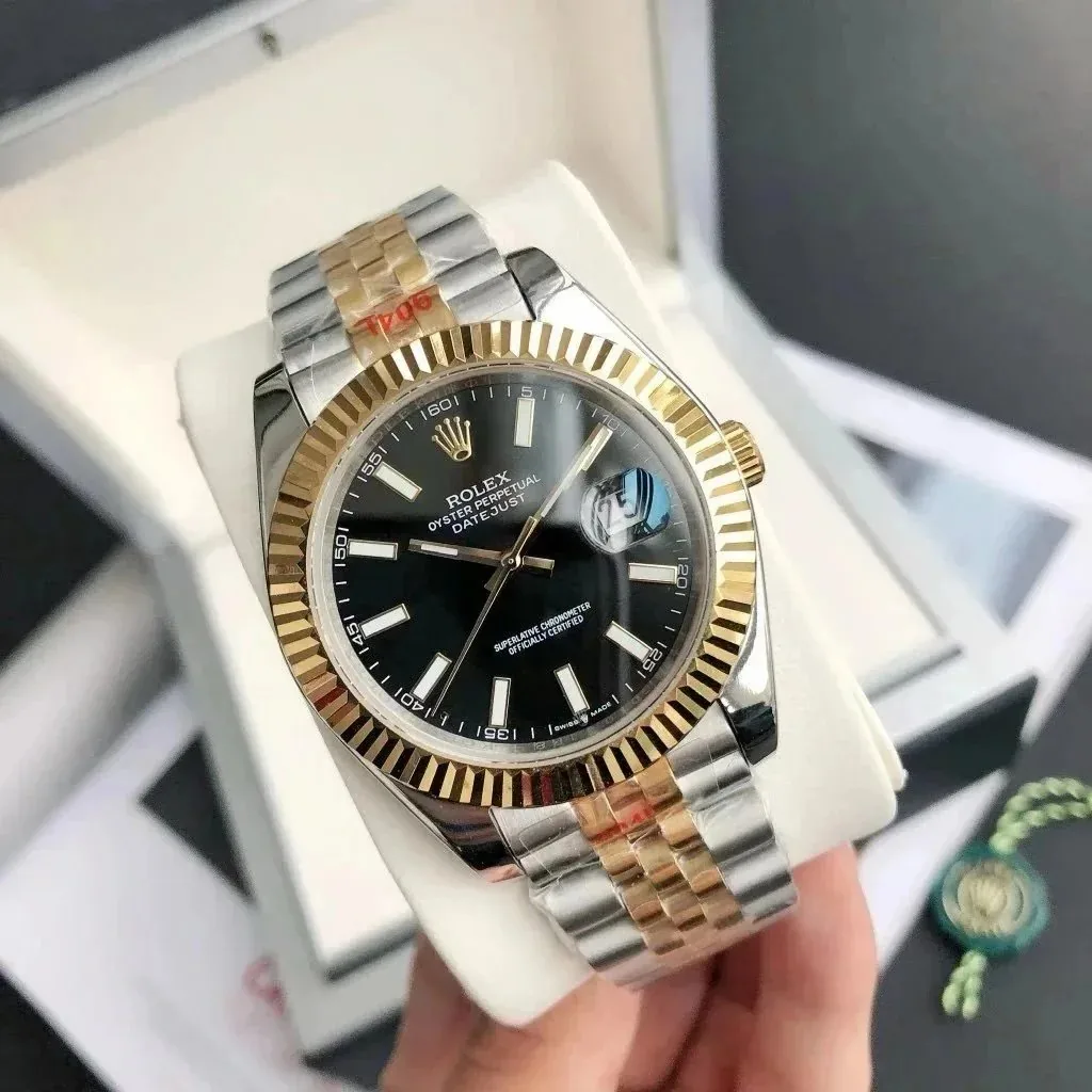 Rolex Oyster Perpetual Datejust Two-Tone Watch — Photo 14