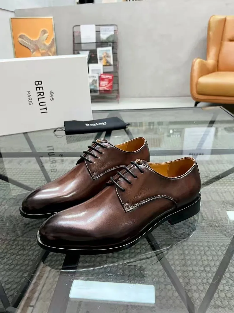 Berluti Custom Leather Dress Shoes