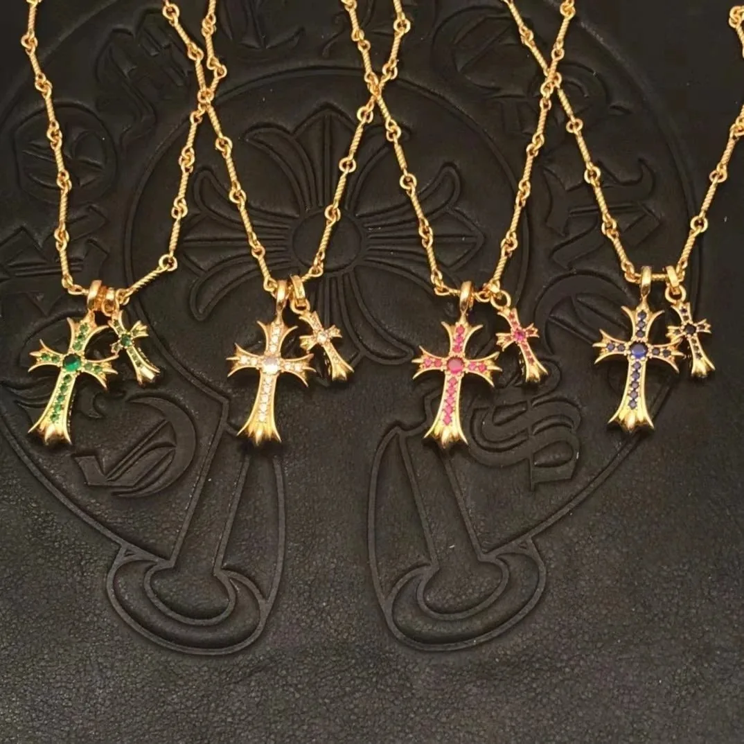 Chrome Hearts Cross Pendant Necklace — QC