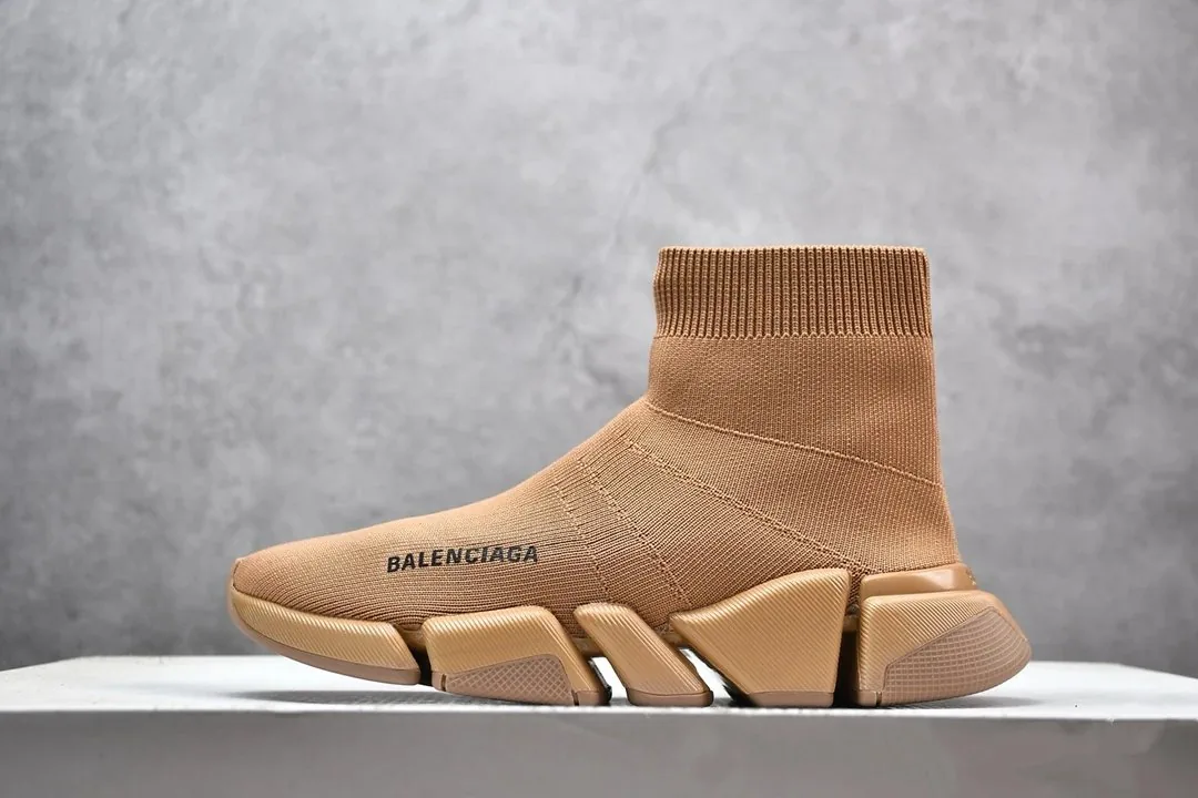 Balenciaga Speed Trainer Runner Black Sock Shoes — QC