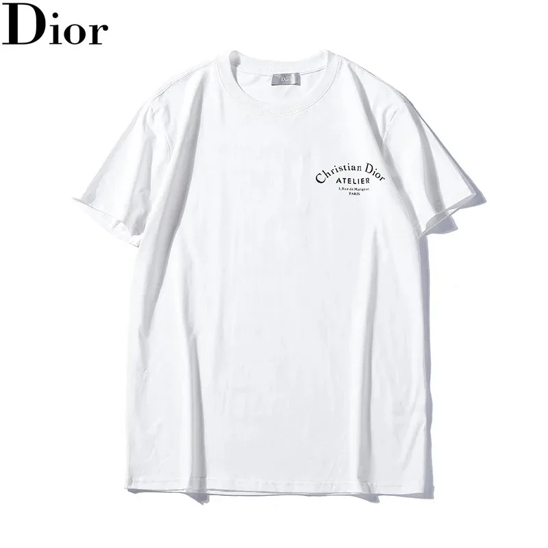 Letter Logo Cotton T-Shirt — QC