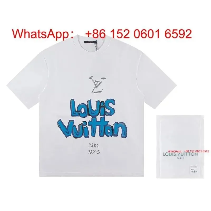 Louis Vuitton Slogan Print T-Shirt Collection — photo 12